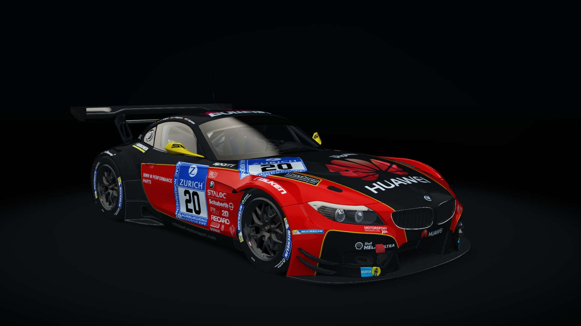 BMW Z4 GT3, skin Schubert_Motorsport_2015_20