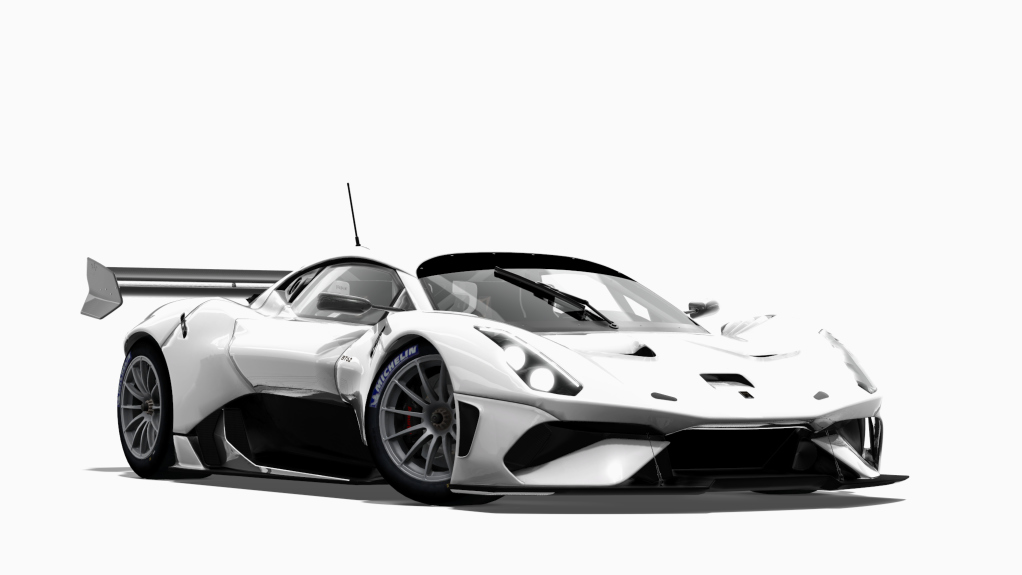 Brabham BT62 GT3, skin White