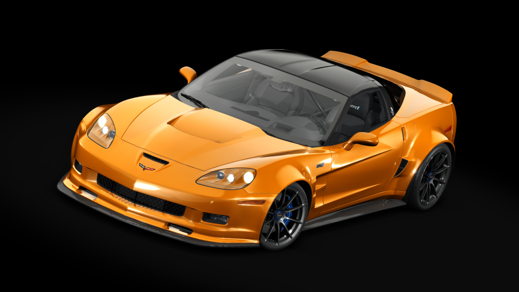 Chevrolet Corvette ZR1 Tuned, skin atomic_orange