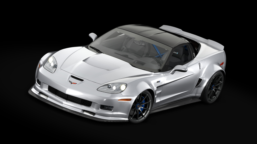 Chevrolet Corvette ZR1 Tuned, skin blade_silver_metallic
