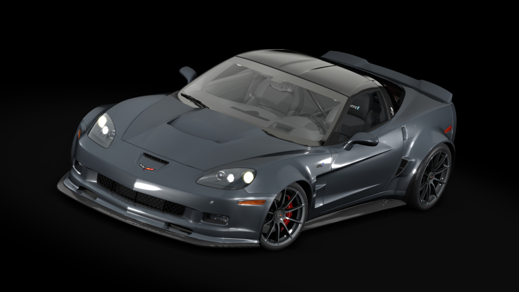 Chevrolet Corvette ZR1 Tuned, skin bz_grey_semigloss