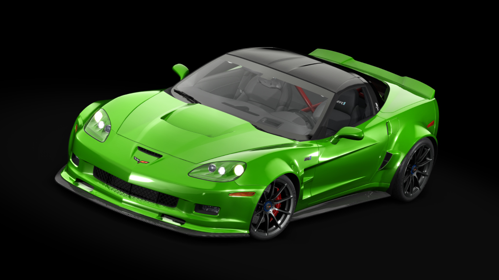 Chevrolet Corvette ZR1 Tuned, skin bz_kryptonite_green