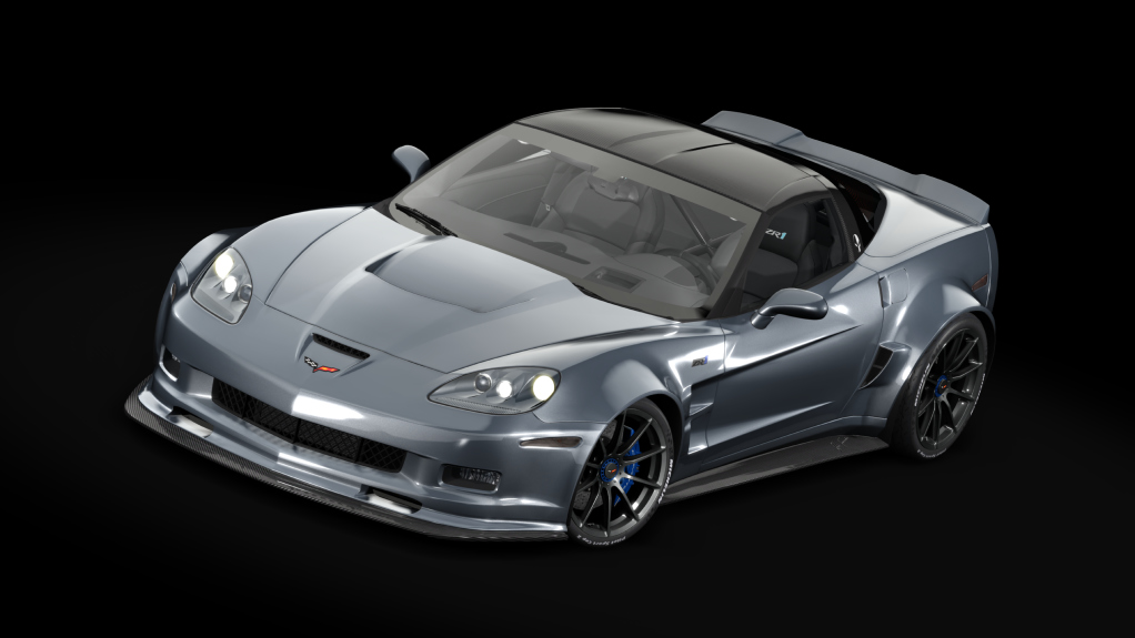 Chevrolet Corvette ZR1 Tuned, skin cyber_grey_metallic