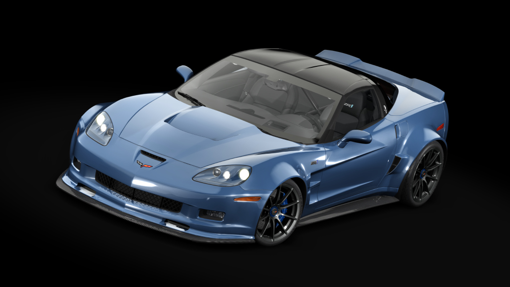 Chevrolet Corvette ZR1 Tuned, skin supersonic_blue_metallic