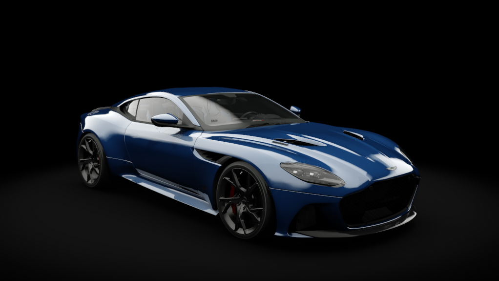 Aston Martin DBS Superleggera, skin blue