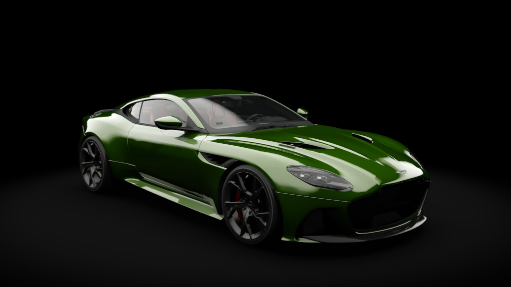 Aston Martin DBS Superleggera, skin green