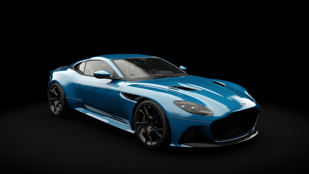 Aston Martin DBS Superleggera, skin light_blue