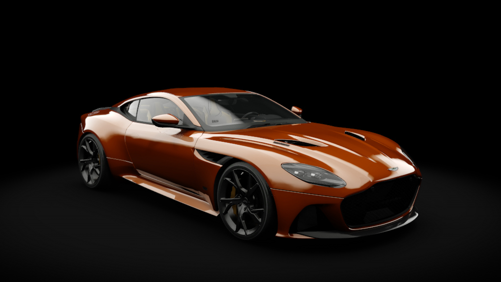 Aston Martin DBS Superleggera, skin orange