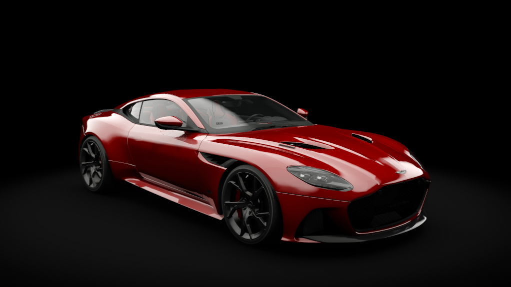 Aston Martin DBS Superleggera, skin red