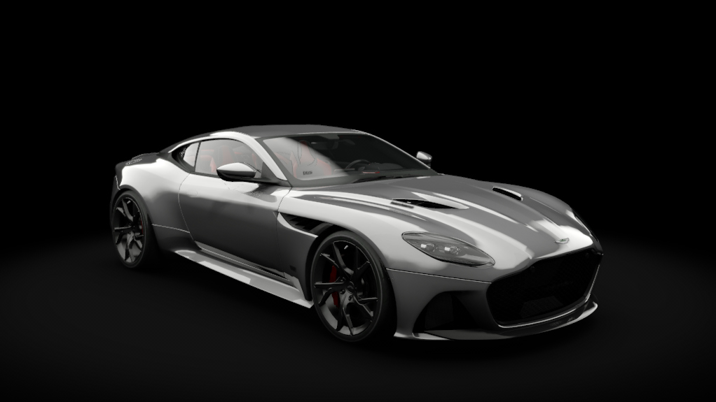 Aston Martin DBS Superleggera, skin silver