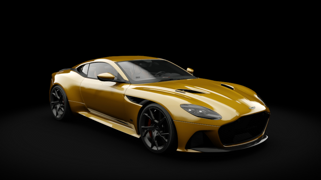 Aston Martin DBS Superleggera, skin yellow