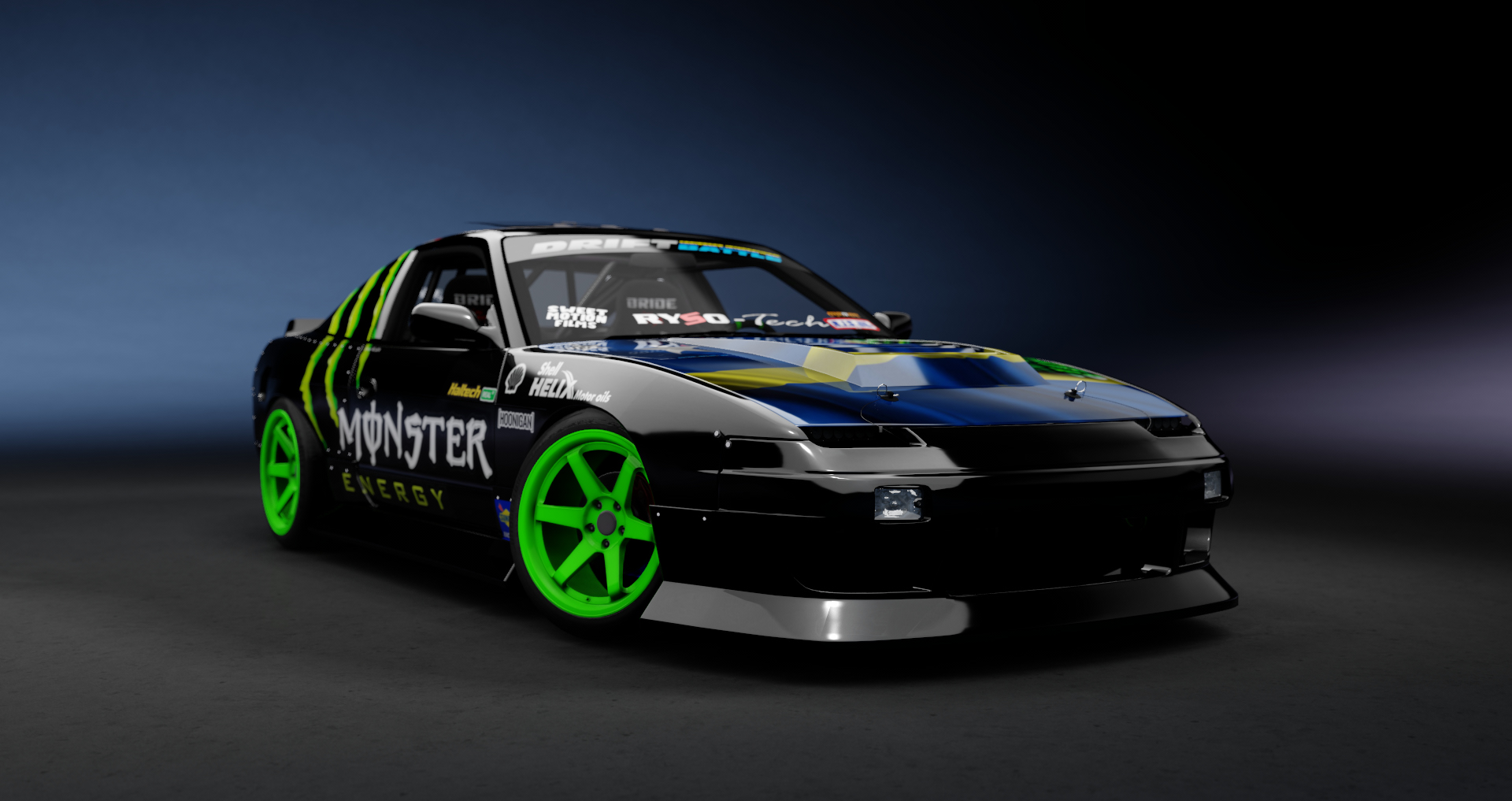 CW 200SX LS2, skin Hulk OldSchool