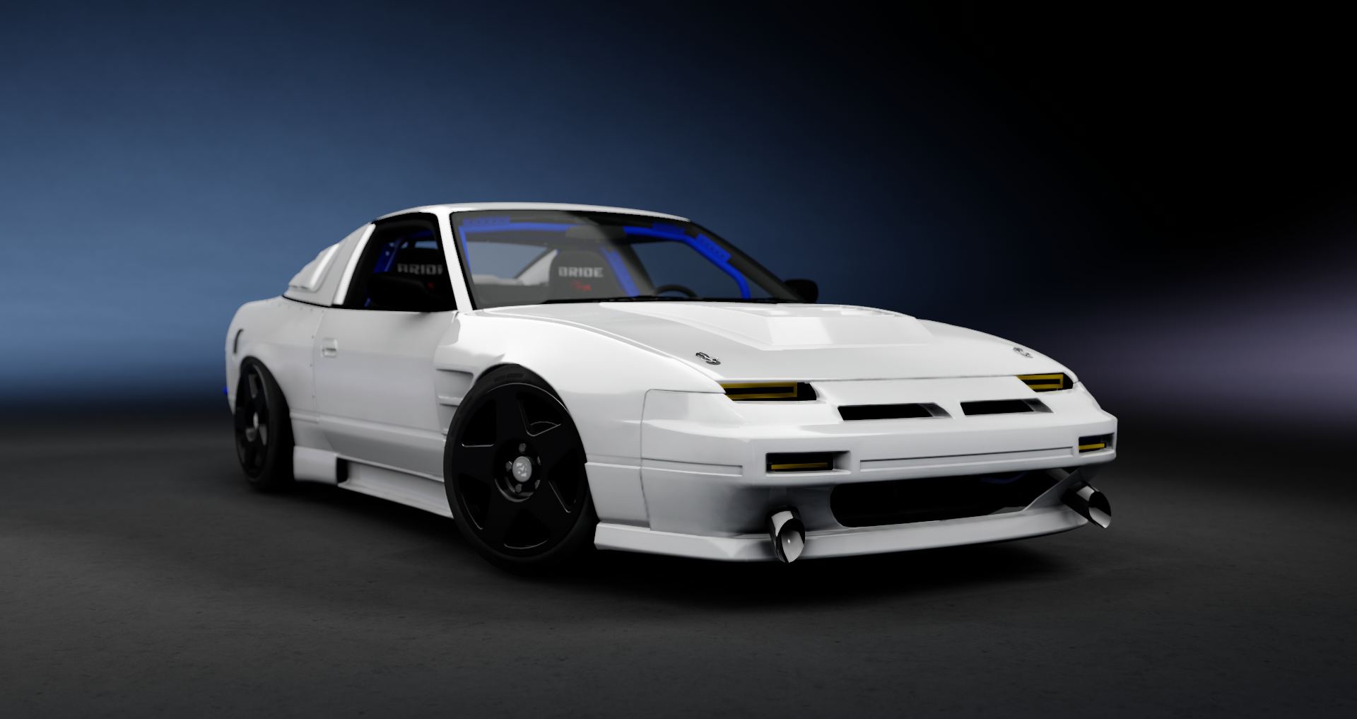 CW 240sx V8, skin White