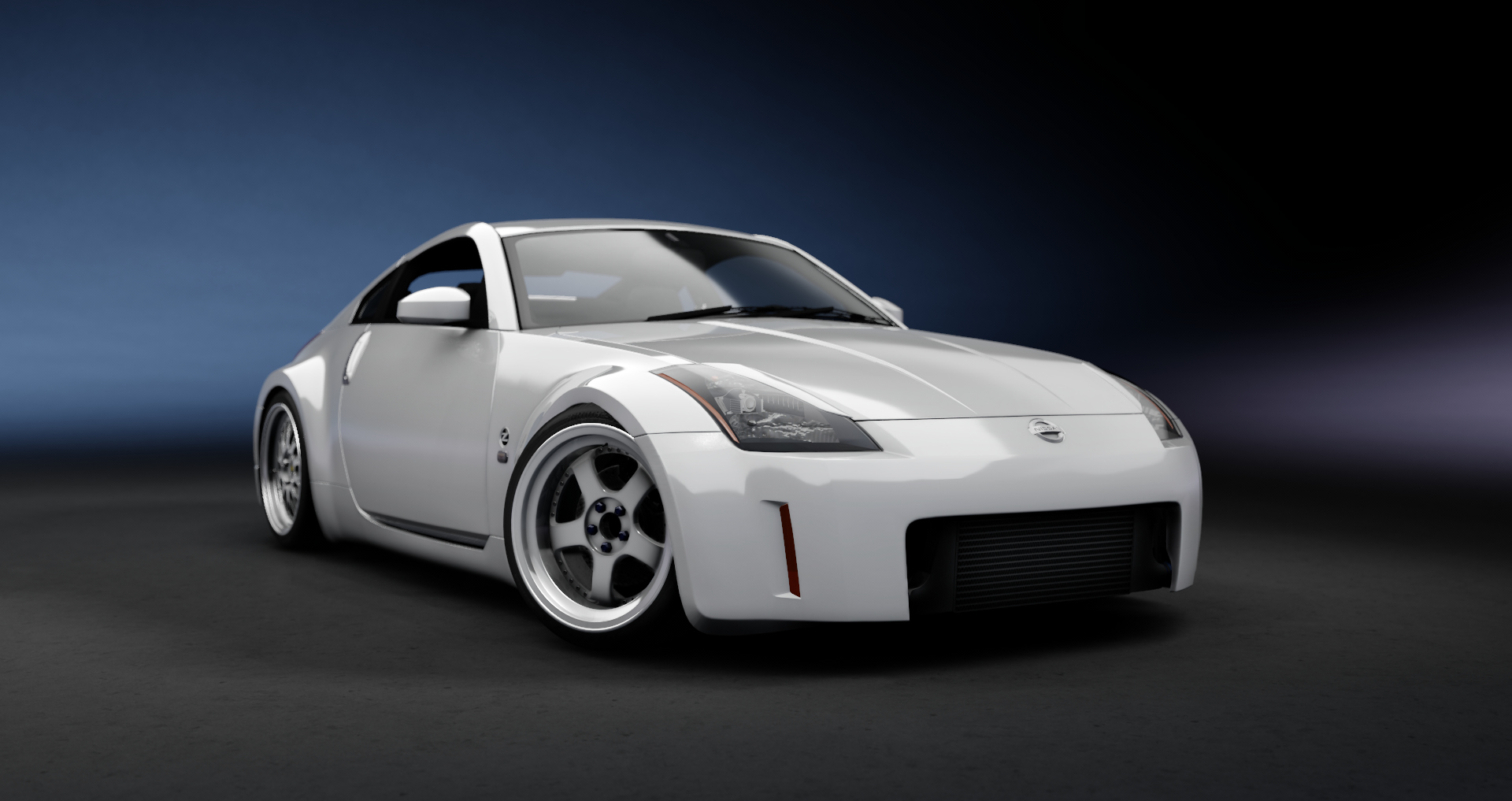 CW 350Z 2JZ-GTE, skin Pikes Peak White