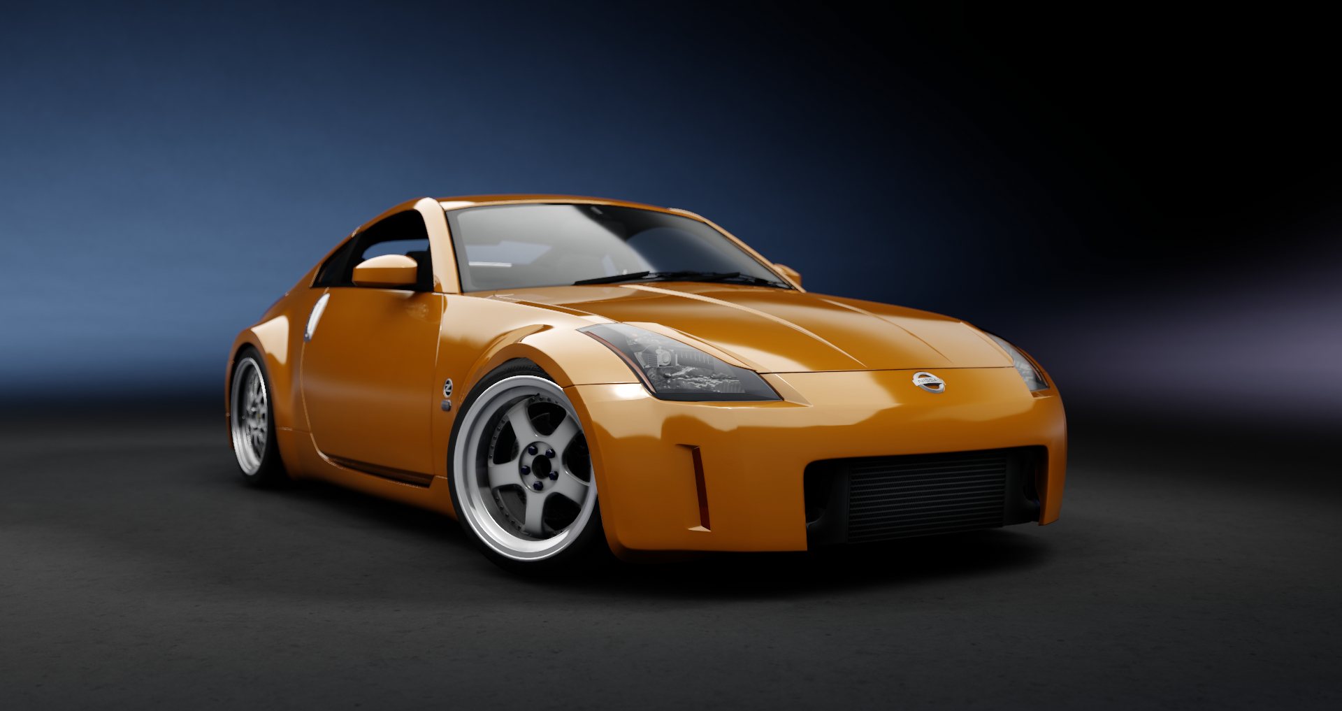 CW 350Z 2JZ-GTE, skin Solar Orange