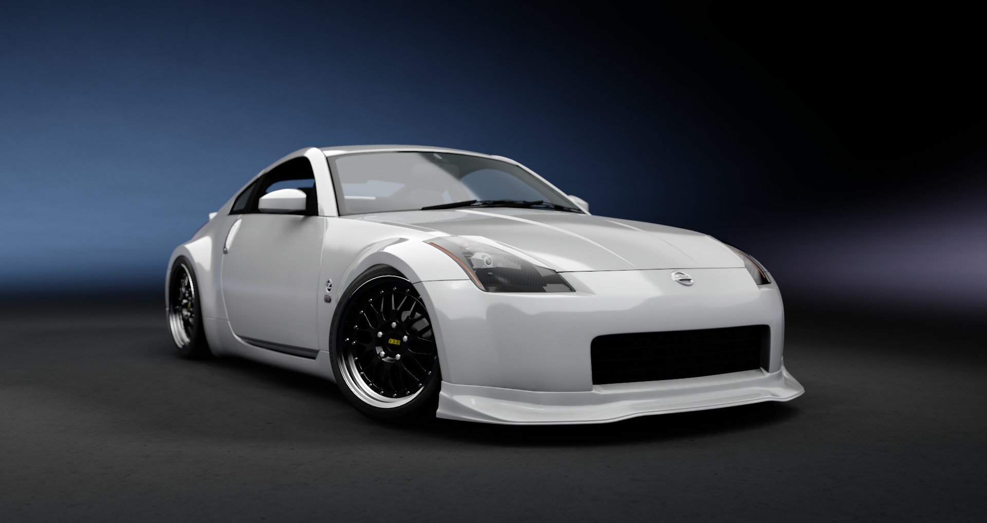CW 350Z VQ35HR, skin Pikes Peak White