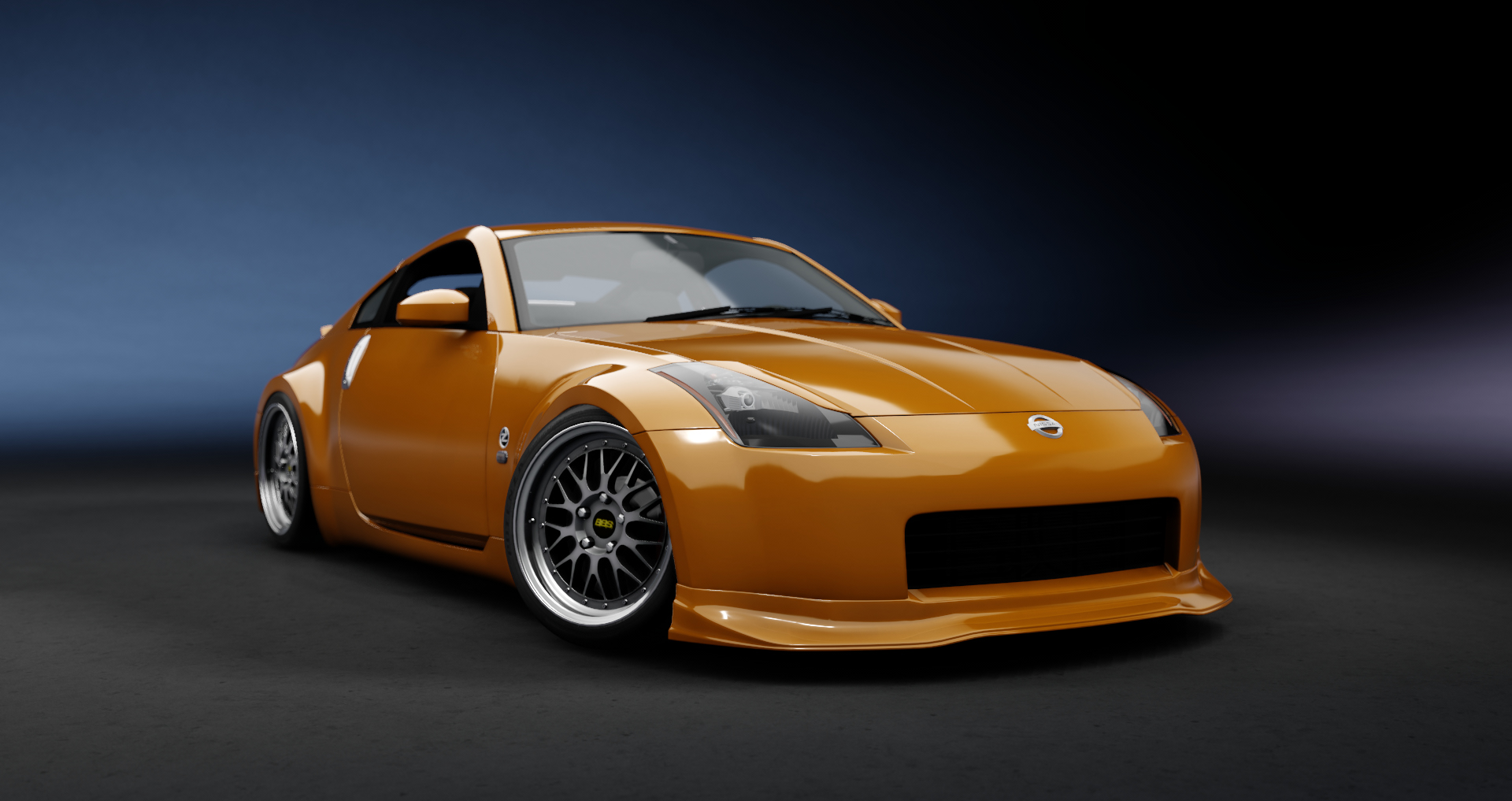 CW 350Z VQ35HR, skin Solar Orange