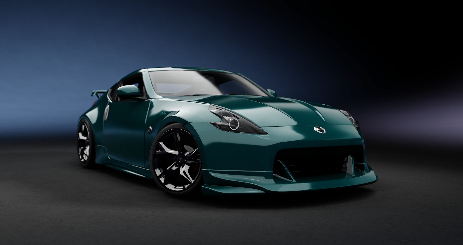 CW 370Z Nismo VQ37VHR, skin Candy Green
