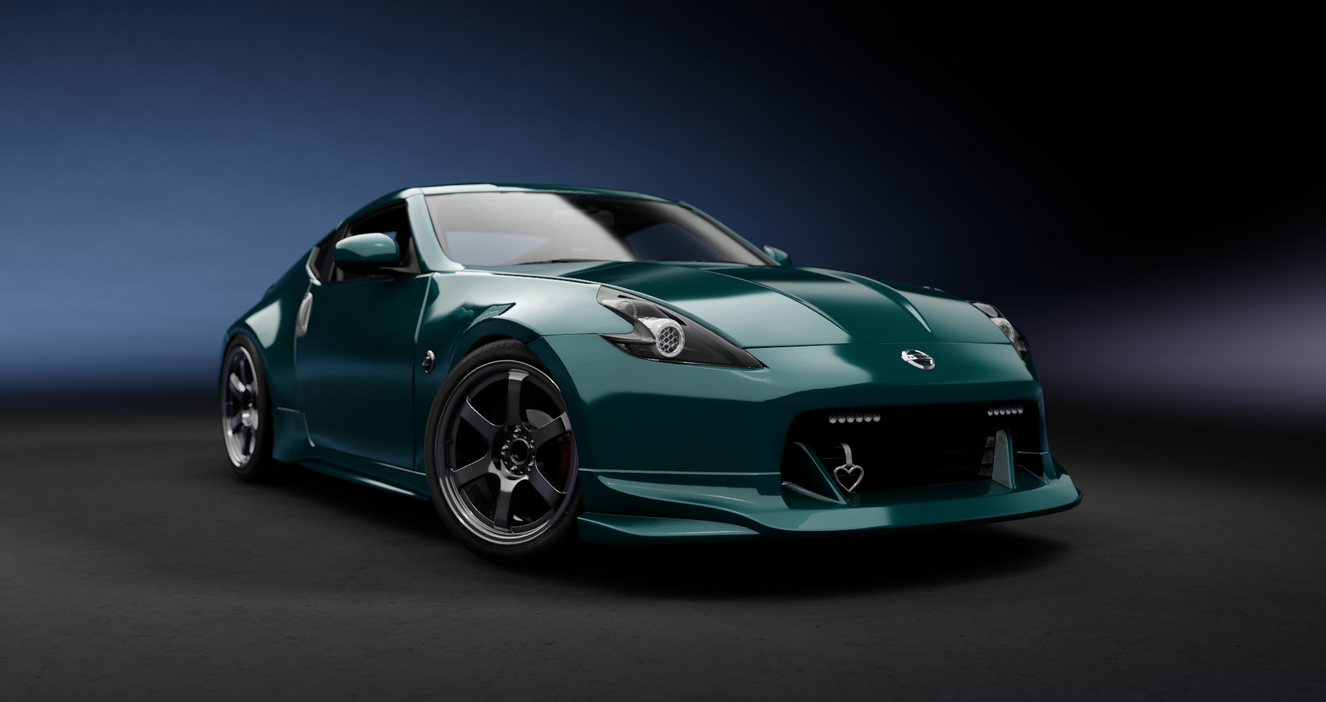 CW 370Z VQ37VHR, skin Candy Green
