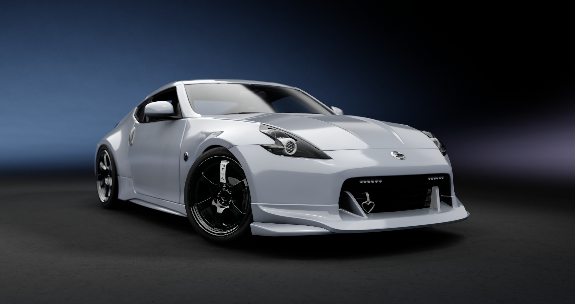 CW 370Z VQ37VHR, skin Opal White