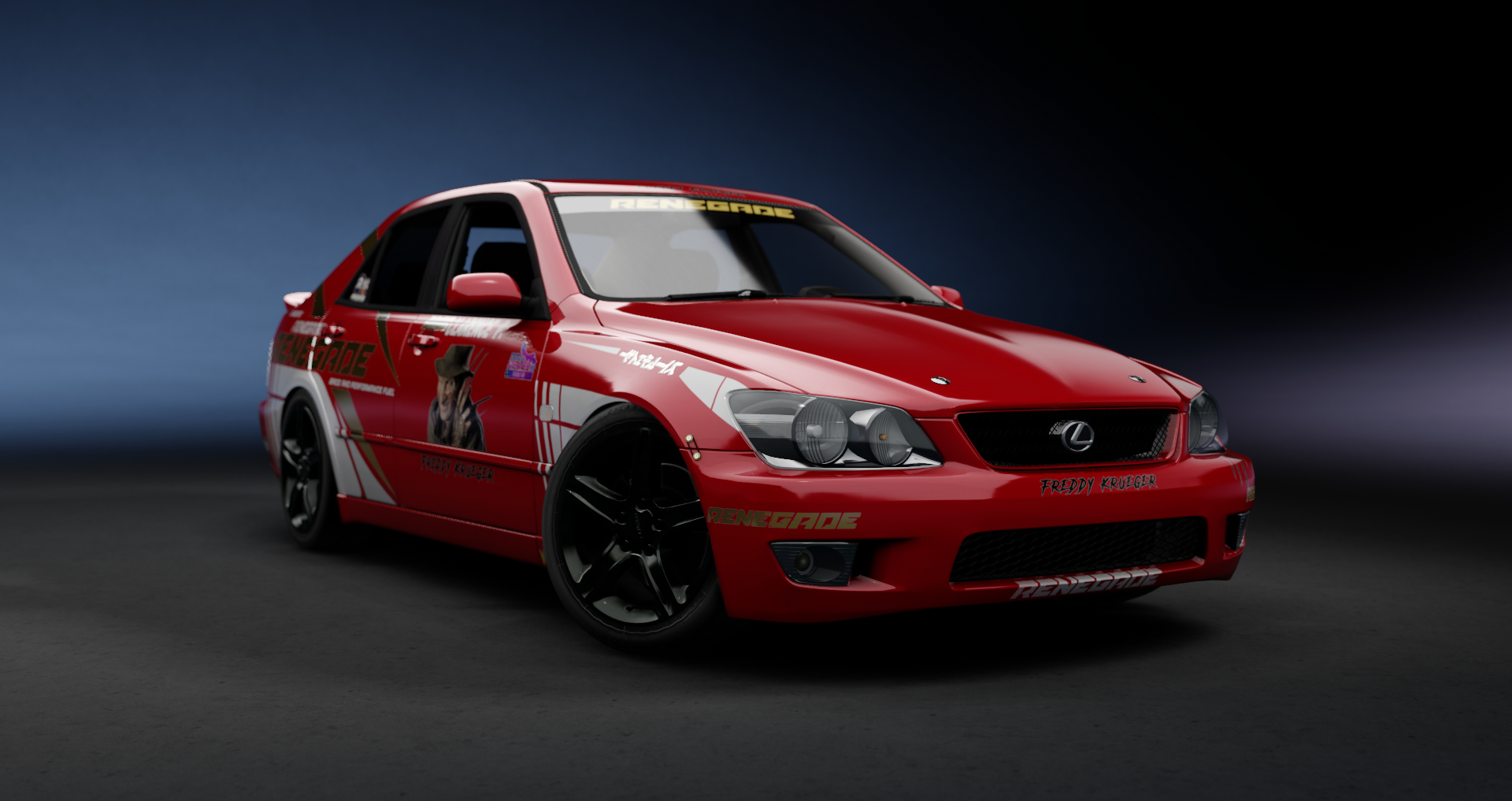 CW IS300 2JZ-GTE, skin Clarence