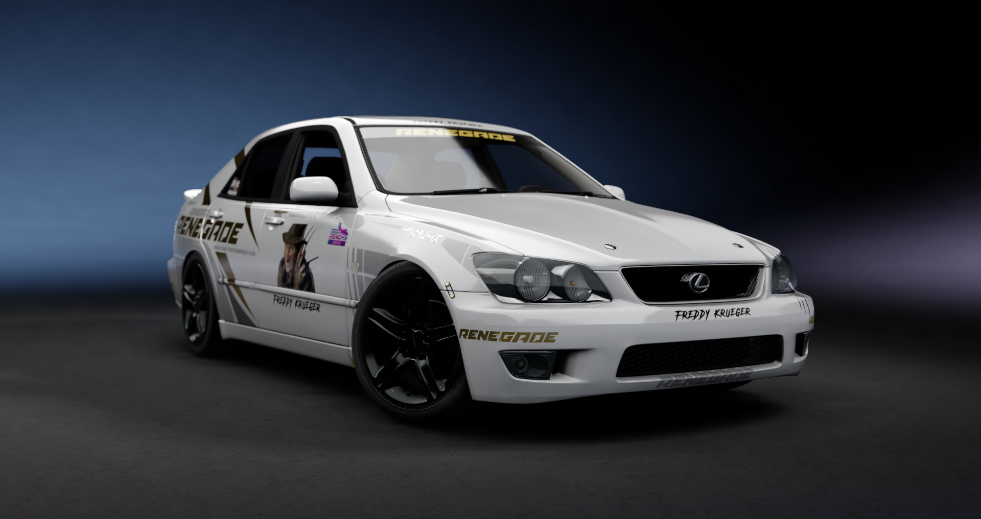 CW IS300 2JZ-GTE, skin Diamond White Pearl