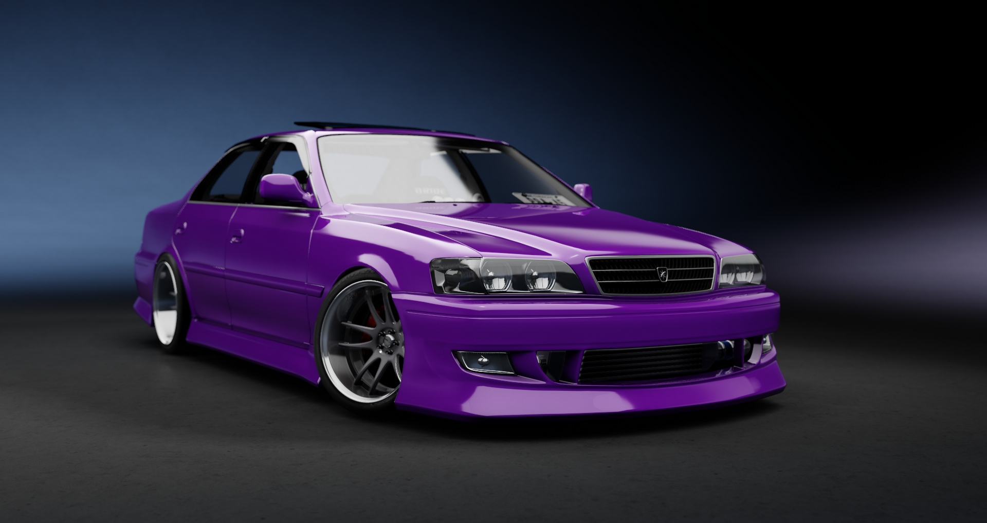 CW JZX100 2JZ-GTE, skin Purple