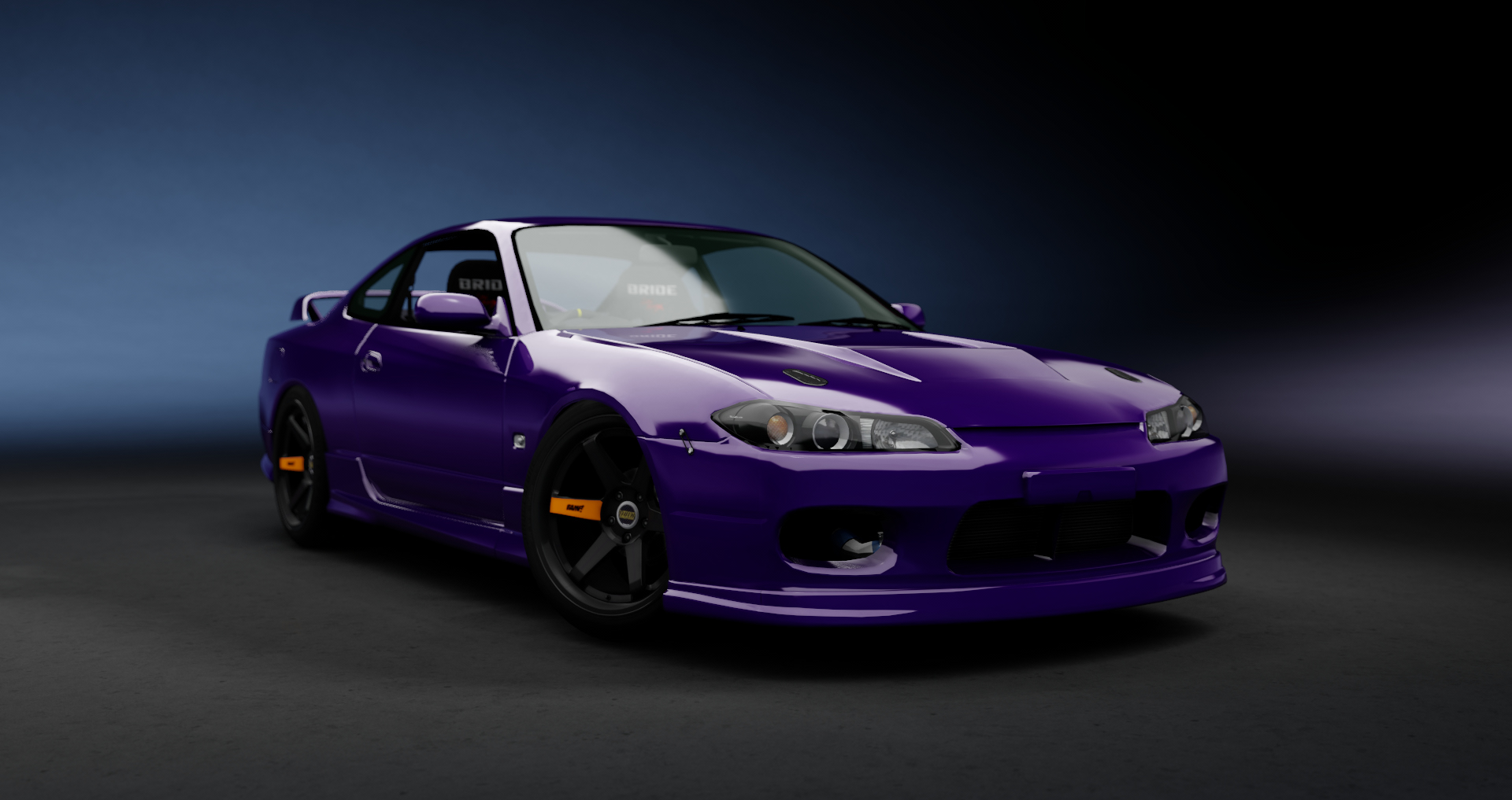 CW S15 RB25DET, skin Deep Purple