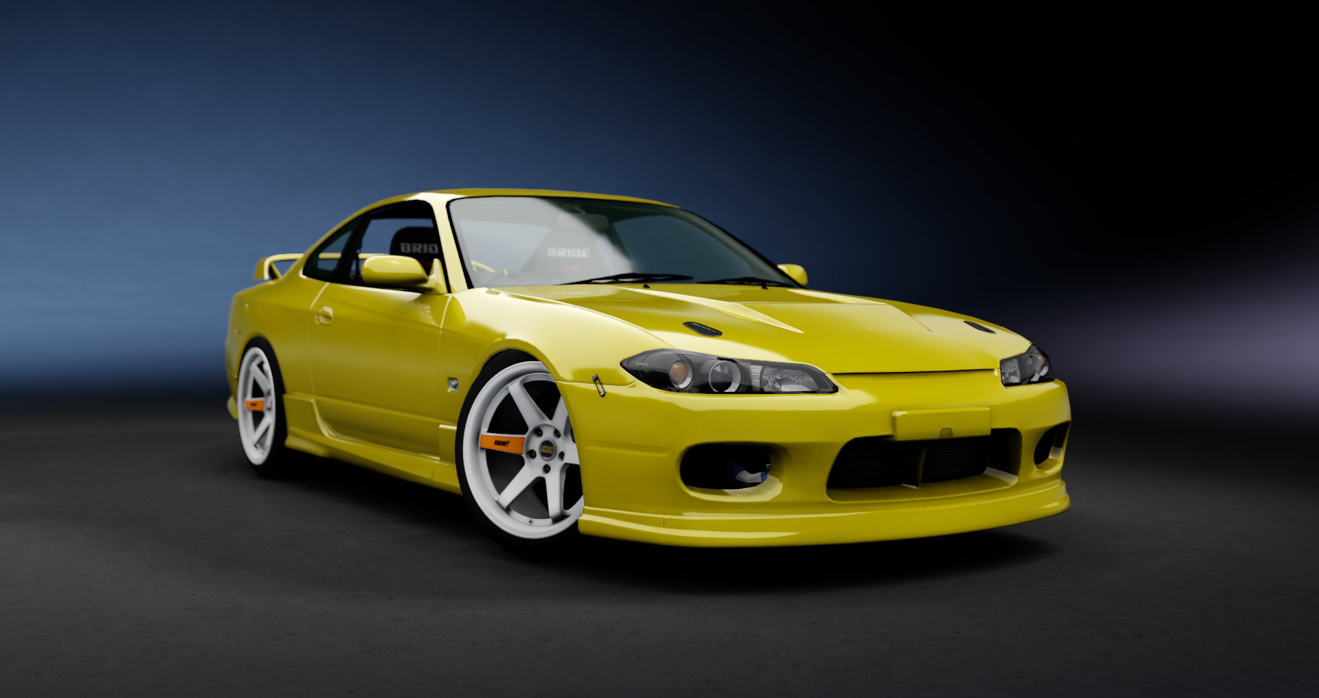 CW S15 RB25DET, skin Lightning Yellow
