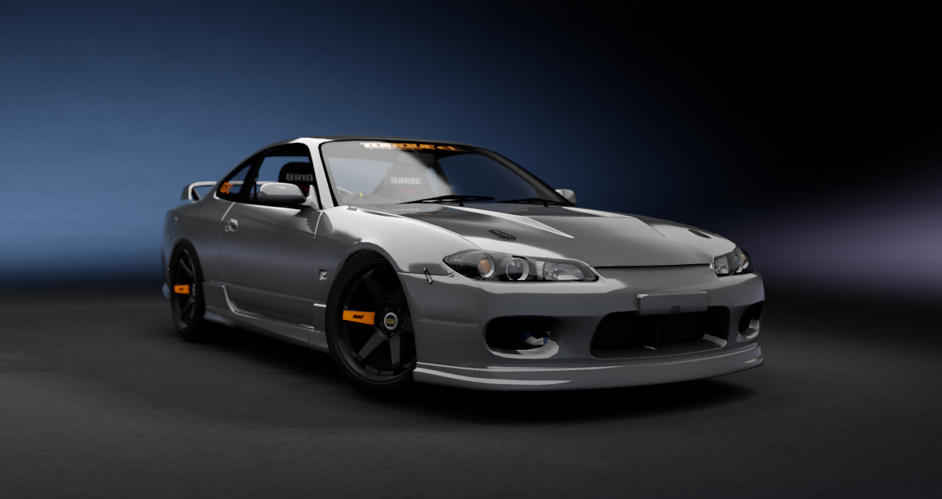 CW S15 RB25DET, skin Silver Metallic