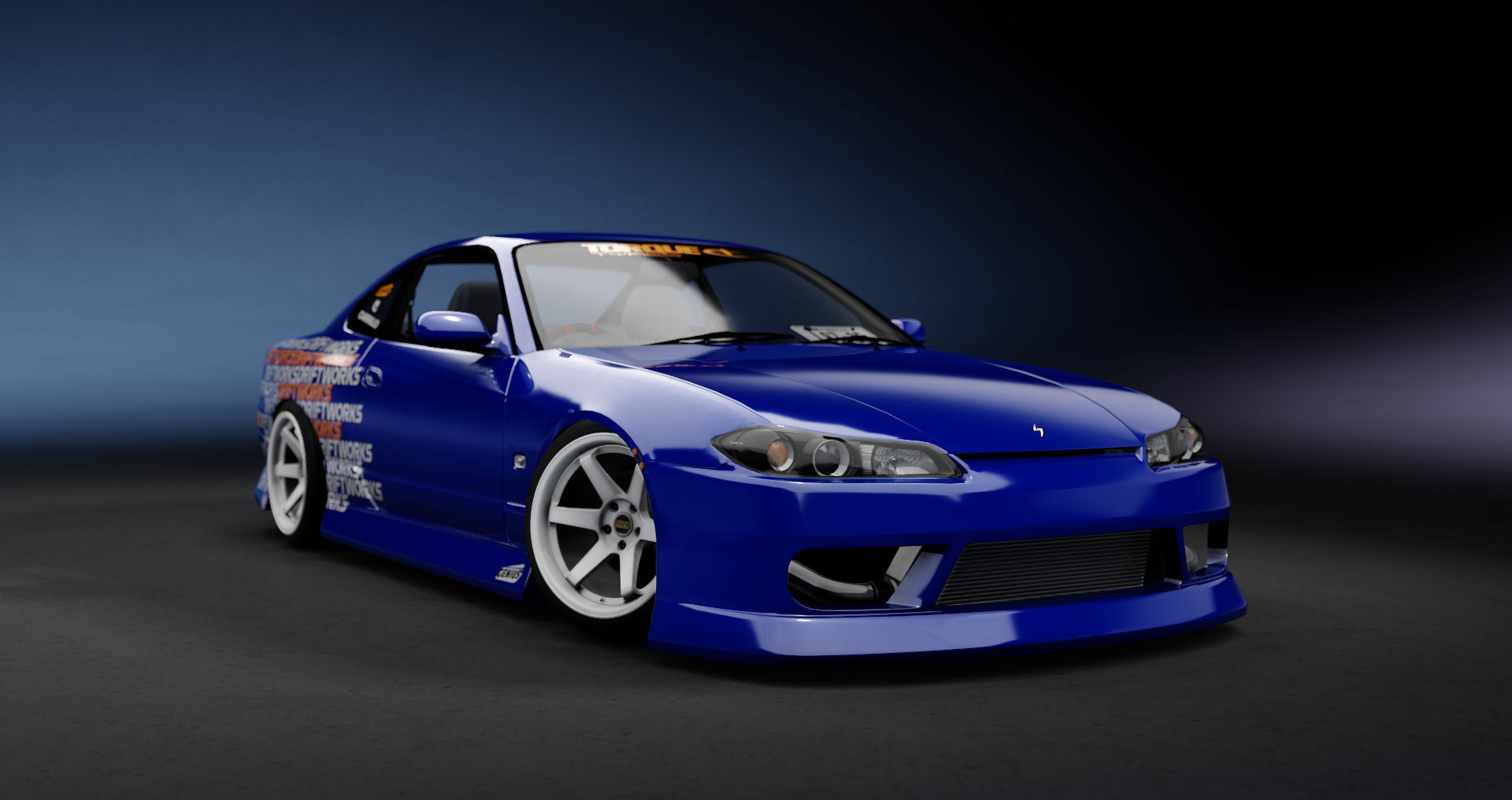 CW S15 SR23DET, skin DRIFTWORKS white