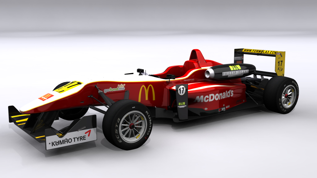 Dallara F312, skin F3AUS_Collins