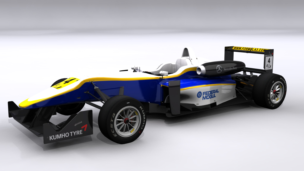 Dallara F312, skin F3AUS_Skinner