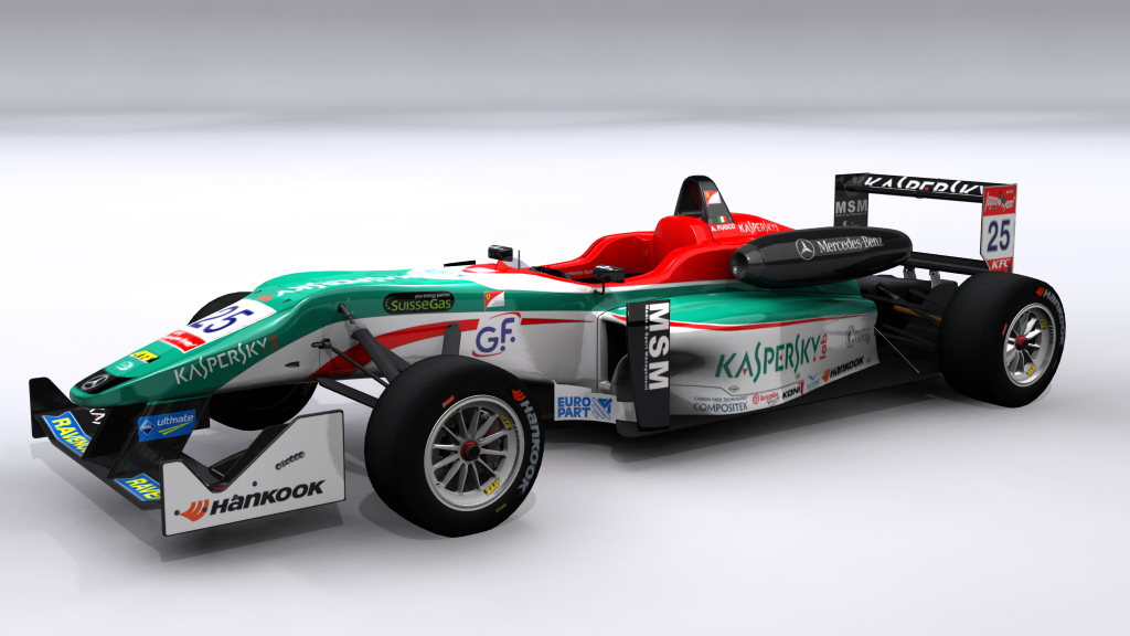 Dallara F312, skin F3EU_Fuoco