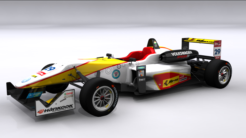 Dallara F312, skin F3EU_Maini