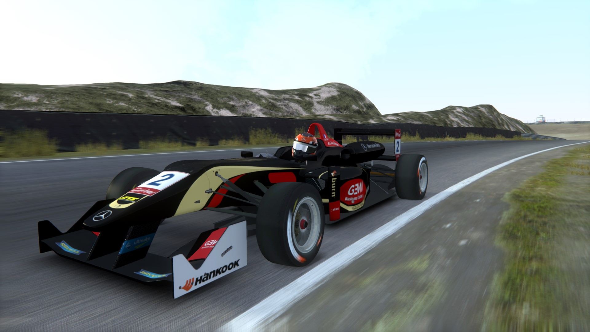 Dallara F312, skin F3EU_Ocon