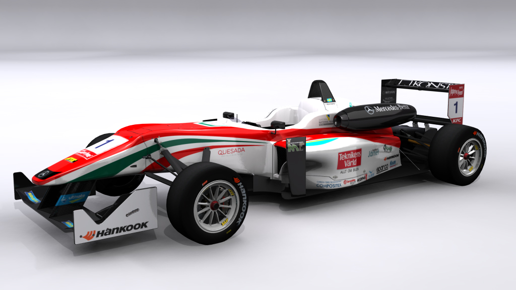 Dallara F312, skin F3EU_Rosenqvist