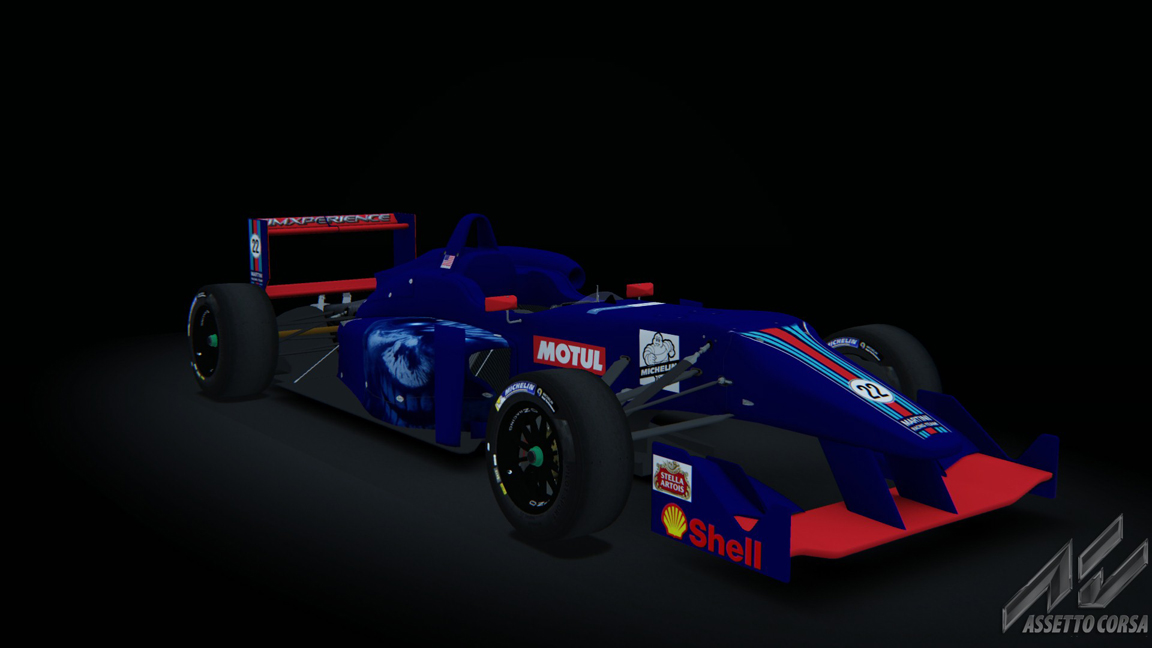 Dallara F312, skin RDGPC_TDR_Blue_22