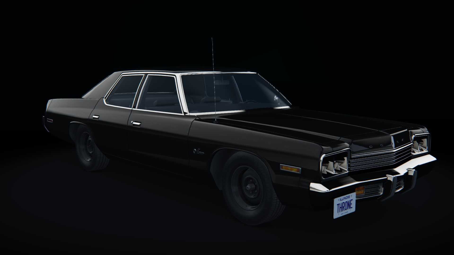 Dodge Monaco, skin x9_black