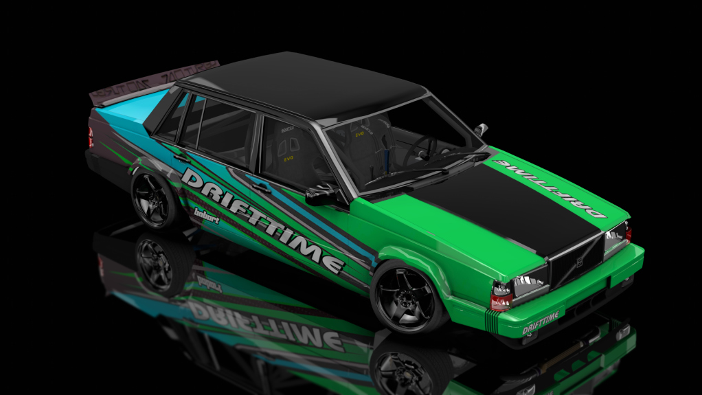 Drifttime Volvo 740, skin Babart_09