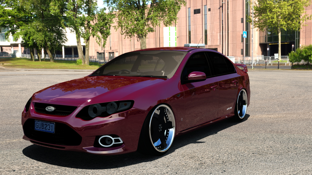 Ford Falcon FG, skin Garnet Red