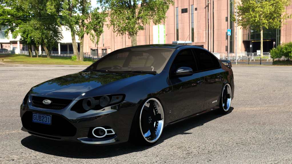 Ford Falcon FG, skin super_black