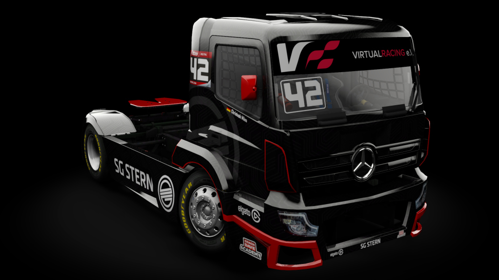 Mercedes Actros ETRC, skin EDRCII_42_CM