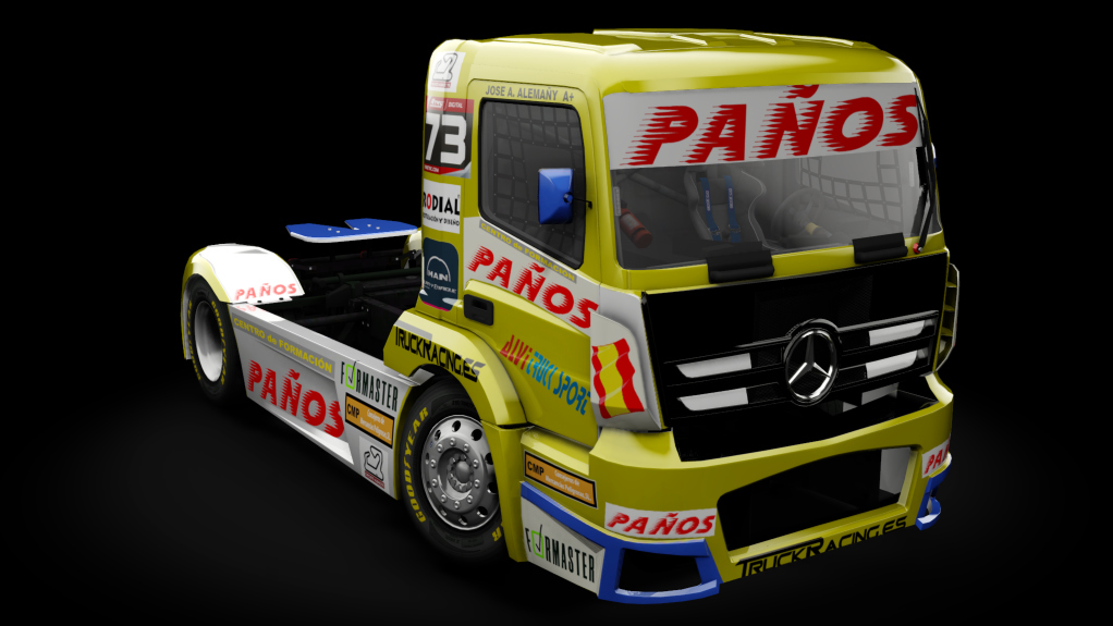 Mercedes Actros ETRC, skin EDRCII_73_JA