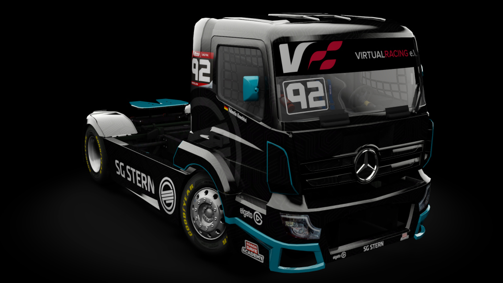 Mercedes Actros ETRC, skin EDRCII_92_VK