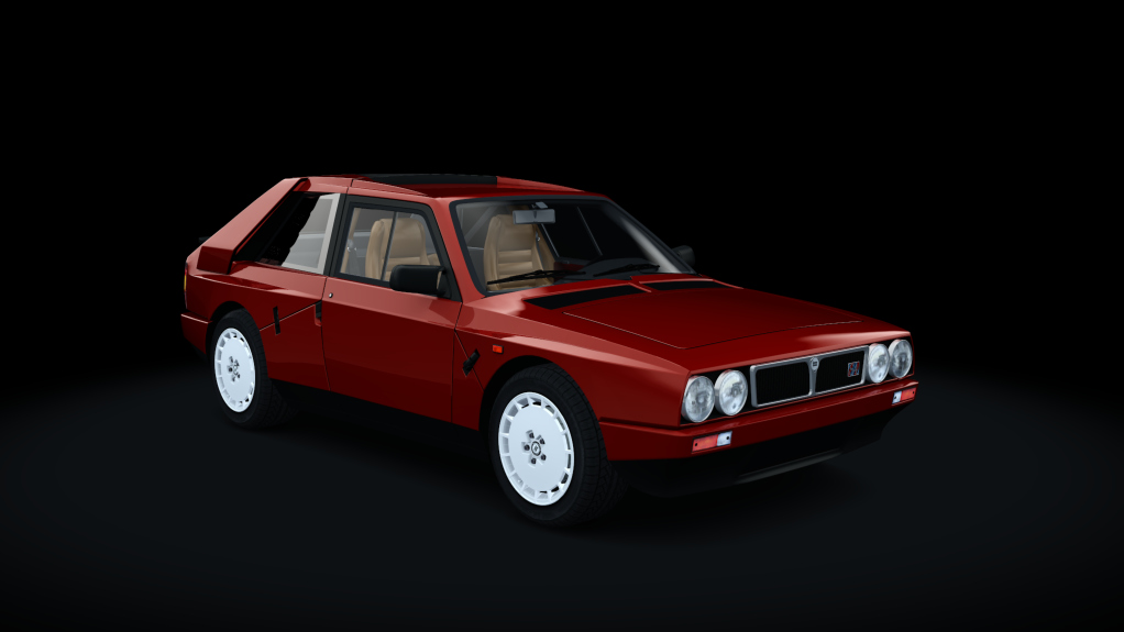 Lancia Delta S4 Stradale, skin Rossa