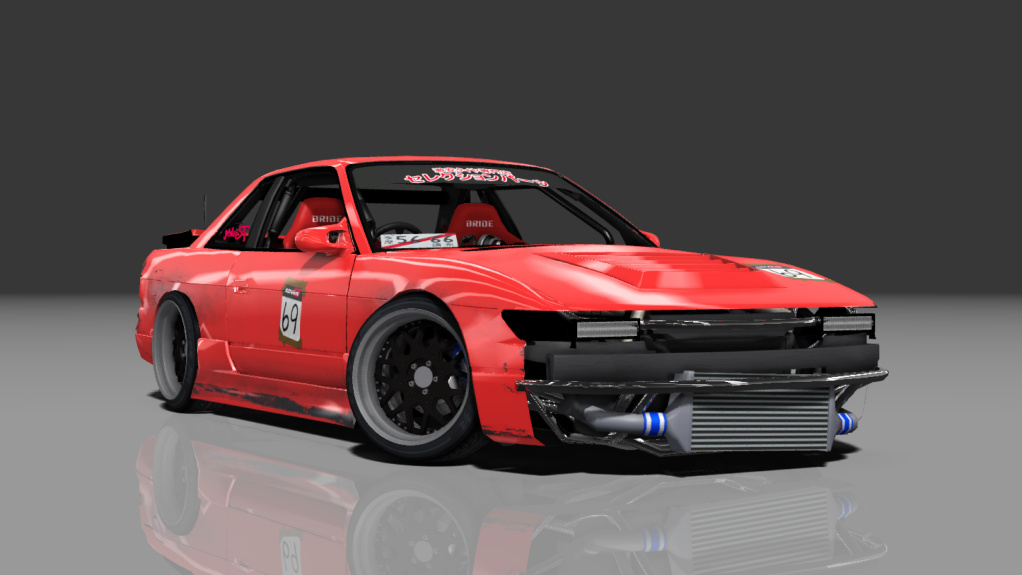 Ziptie-Gang Nissan Silvia S13 Missile, skin missile_track