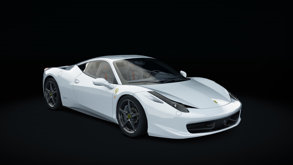 Ferrari 458 Italia Stage 3, skin 09_bianco_avus