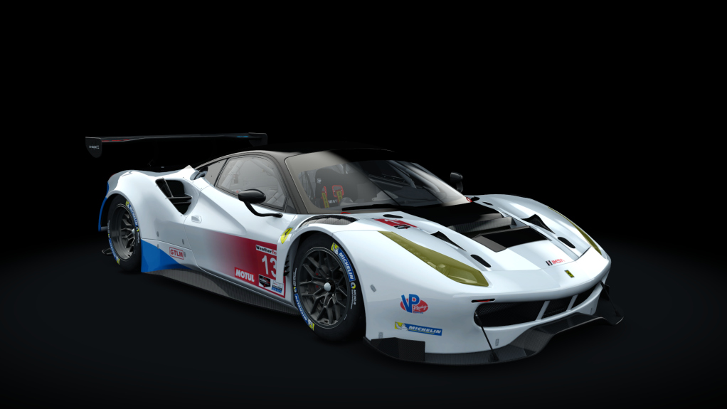 Ferrari 488 GTE, skin 13_thank_you_LeederJ