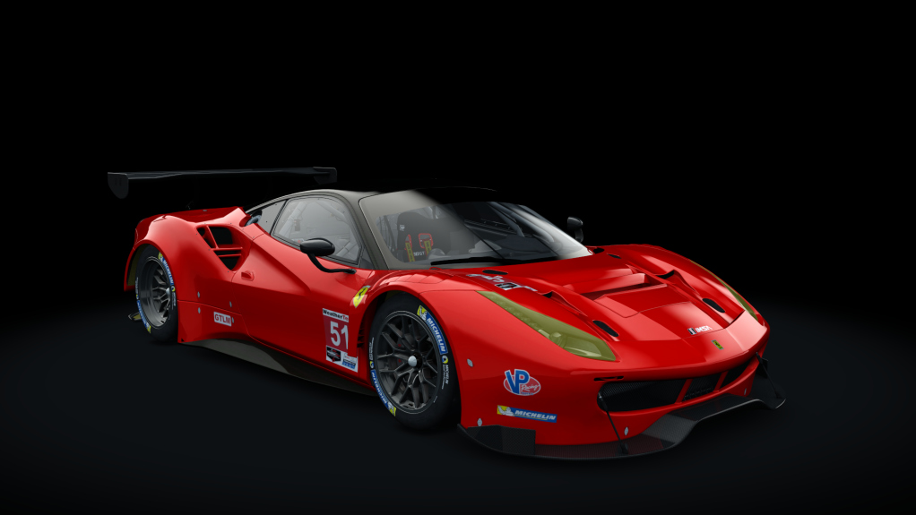 Ferrari 488 GTE, skin 51_imsa_gtlm_basic